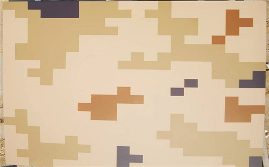 凉山荒漠迷彩漆喷涂